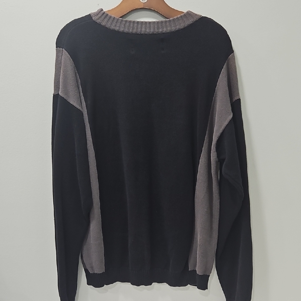 Harley-Davidson Black and Gray Men's Sweater - Picture 2 of 3